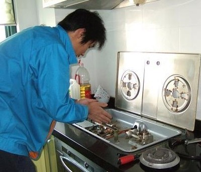西藏比力奇燃气灶维修服务案例